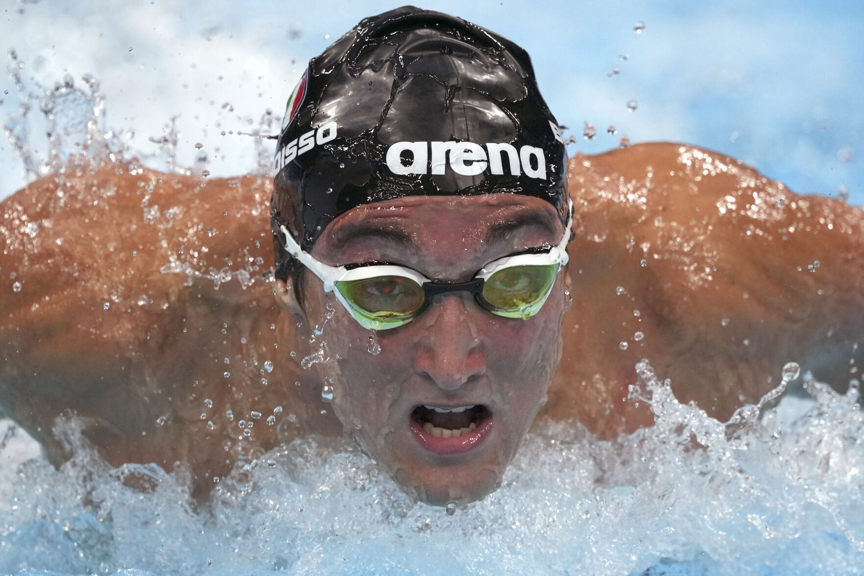 APTOPIX Tokyo Olympics Swimming